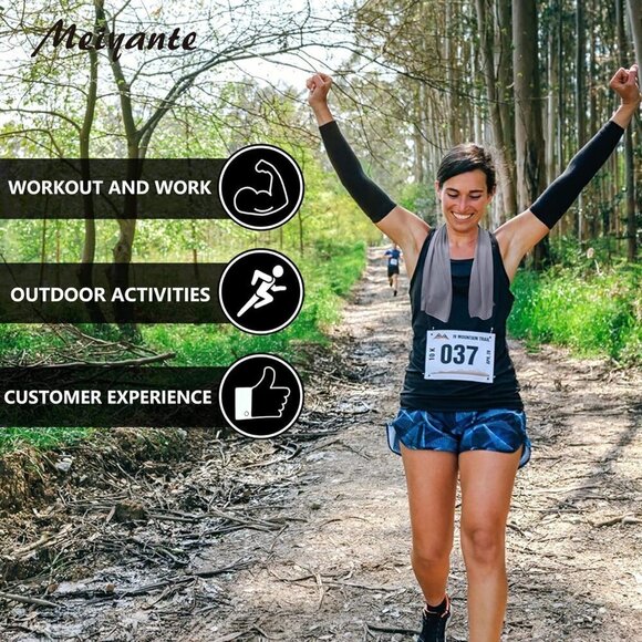 Cooling Towel for Neck and Face - 15.7" x 43.3" - Quick-Dry Microfiber - Picture 8 of 8